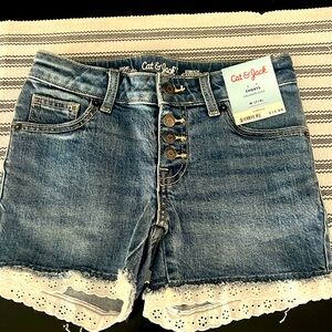 Cat and Jack Jean shorts